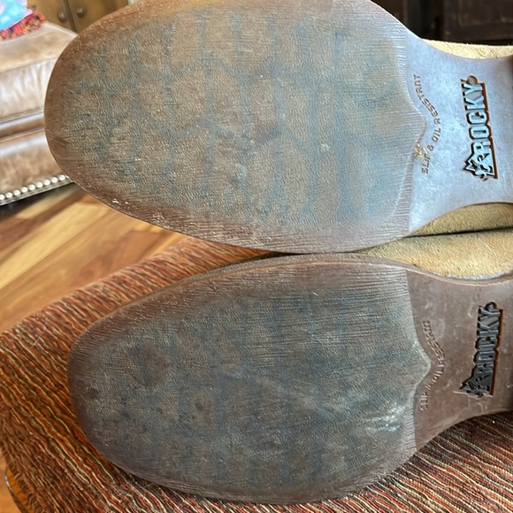 Rocky Men's Brown Pull On Boots. Fair Condition. Size 11M. - Picture 10 of 10